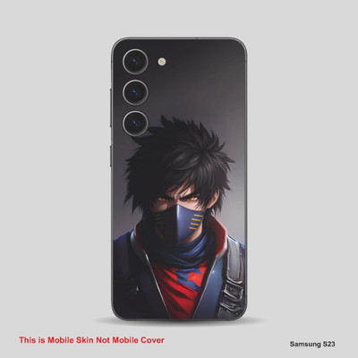 VYBE The Smart Choice Samsung S23 Anime Mobile Skin Mobile Skin(Ship Grey B47)