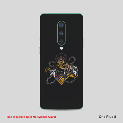 VYBE The Smart Choice One Plus 8 Broken gamer Mobile Skin Mobile Skin(Metallic Bronze 9)