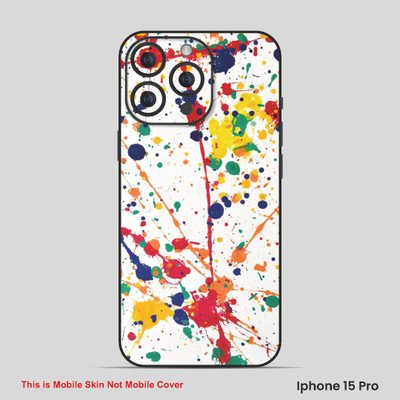 VYBE The Smart Choice iPhone15 Pro ART Mobile Skin(Multi color SKI J8)