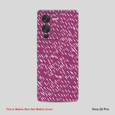 VYBE The Smart Choice Vivo V25 Pro Pattern Mobile Skin Mobile Skin(Multi ColourCC20)