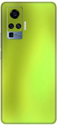 Vcare GadGets Vivo X50 Pro Mobile Skin(Olive Green Metallic)