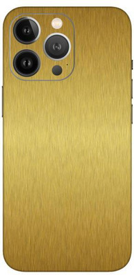 QKVR iPhone 13 Pro Max Mobile Skin(Gold)