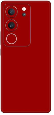 Vcare GadGets Vivo V29 5G Mobile Skin(Red Matte)