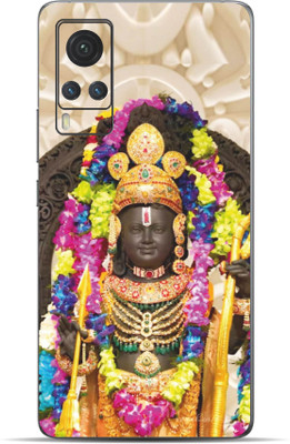 VYBE Vivo X60 Shree Ram Mobile Skin Mobile Skin(Misty Rose 37)