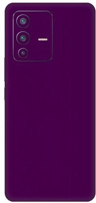 Vcare GadGets Matte Purple vivo V23 Pro 5G Mobile Skin(Matte Purple)