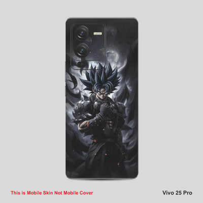 VYBE The Smart Choice Vivo 25 Pro Goku Mobile Skin Mobile Skin(Bright Grey B3)