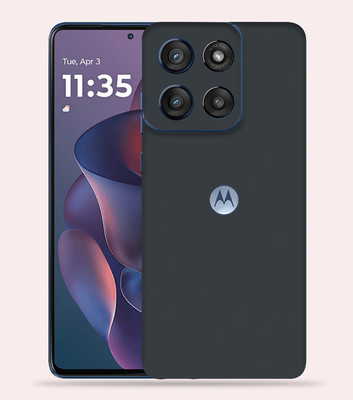 OggyBaba OggyBaba Moto G60 pro 5g Mobile Skin(Dark Grey Matte)
