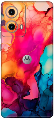 wrap craft MOTOROLA G85 5G Premium Vinyl Mobile Skin(Multicolor)