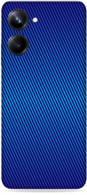 SkinoMania Realme 10 pro (5G) Mobile Skin(Blue Carbon-CF)