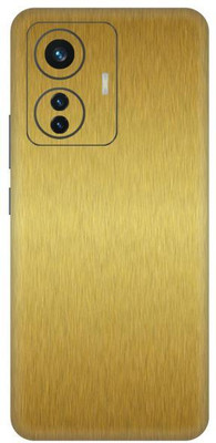 Vcare GadGets iQOO Z6 Mobile Skin(Brushed Gold)