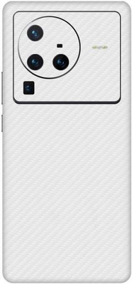 Vcare GadGets X80 Pro 5G White Carbon Back Side Premium Mobile Skin(White Carbon)