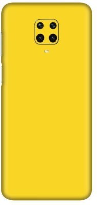 Vcare GadGets Redmi Note 9 Pro Max Mobile Skin(Yellow Matte)