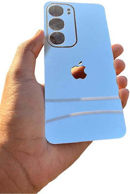 TWUAOP VIVO Y29 5G MOBILE SKIN ACRYLIC SHEET MIRROR BACK PANNEL APPLE Mobile Skin(Silver)
