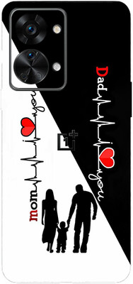 TJ CREATION OnePlus Nord 2T 5G, oneplus nord 2t 5g Mobile Skin(Ultra Super Mom Love Dad Skin With High Matte Finish.)
