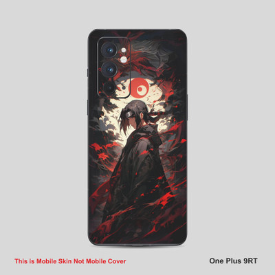 VYBE The Smart Choice One Plus 9RT Naruto Mobile Skin Mobile Skin(Orangy Red B16)