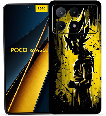 WeCre8 Skin's WeCre8 Skin's POCO X6 Pro 5G Mobile Skin(Goku Yellow)