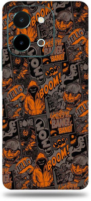 Mclaxa VIVO Y28(4g) Mobile Skin(Orange Boom)