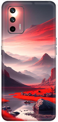 SKINADDA Realme X7 Max 5G Premium Vinyl Mobile Skin(Multicolor)
