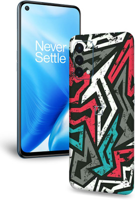 SkinoMania 1+ N200-5G Mobile Skin(Multicolor Abstract Mad Angle)