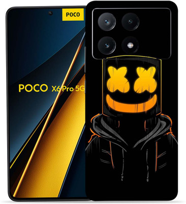WeCre8 Skin's WeCre8 Skin's POCO X6 Pro 5G Mobile Skin(Black Marshmello)