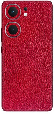 Vcare GadGets Leather Red i QOO Neo9 Pro 5G Mobile Skin(Leather Red)