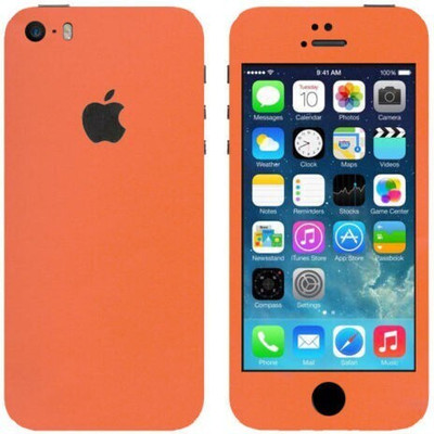 Vcare GadGets Apple iPhone 5s/SE Mobile Skin(Orange)