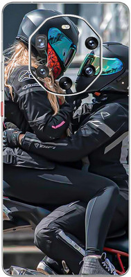 FCS Huawei Mate 40 RS Porsche Printed Back skin Mobile Skin(Bike Couple)