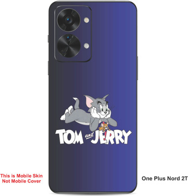 VYBE The Smart Choice One Plus Nord 2T Tom & Jerry Embossed Mobile Skin(Mulled Wine 30)