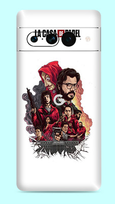 WeCre8 Skin's Google Pixel 7 Pro 5G Mobile Skin(Poster Art Multicolor Mobile Skin)