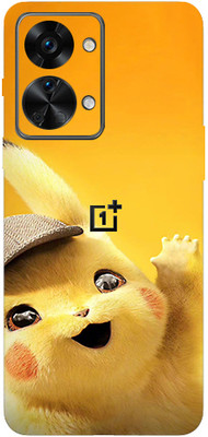 AsSkin One Plus Nord 2T 5g, one plus Nord 2t 5g, One Plus Mobile Skin(Ultra Super Baby Pikachu With High Matte Finish.)