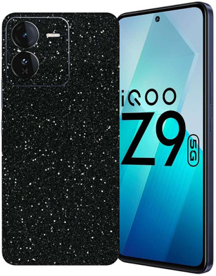 OggyBaba OggyBaba Vivo iqoo Z9 5g Mobile Skin(Black Gliter)