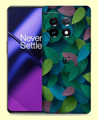 WeCre8 Skin's Oneplus 11 5G Mobile Skin(Colorful Leafs Multicolor Mobile Skin)