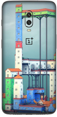 wrap craft OnePlus 6T Mobile Skin(Multicolor)