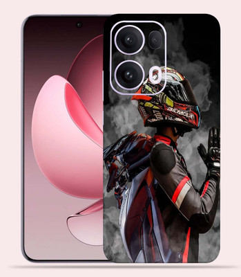 OggyBaba OggyBaba Oppo Reno 13 pro Mobile Skin(Black-Racer)