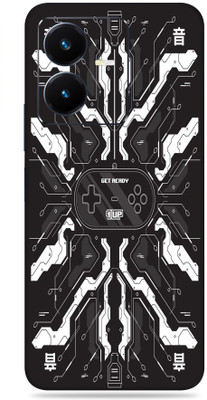 SkinoMania Vivo Y22 Mobile Skin(Multicolor Get Ready Get UP)