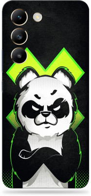 SkinoMania vivo t3 5g Ultra Premium Vinyl Mobile Skin (Multicolor) Mobile Skin(Angry Panda)