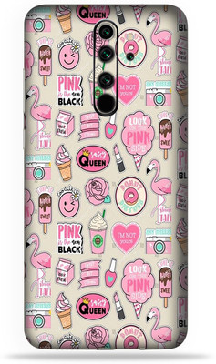 Skinex Xiaomi Redmi Note 8 Pro Mobile Skin(Multicolor Mobile Skin With camera protector (Back + Camera + Side))