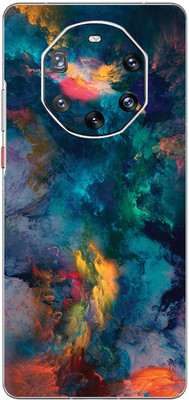 FCS Huawei Mate 40 RS Porsche Printed Back skin Mobile Skin(Smoke)