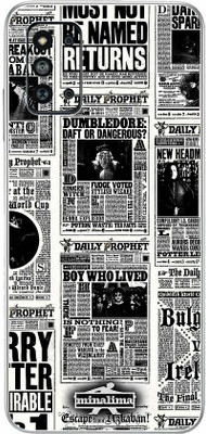 FCS Samsung Galaxy F52 5G Printed Back skin Mobile Skin(Newspaper Skin)