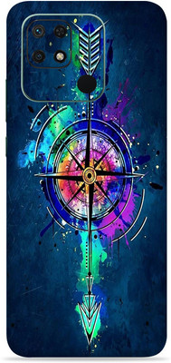SkinoMania Redmi 10c Mobile Skin(Multicolor Arrow-Eye)