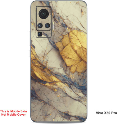 VYBE The Smart Choice Vivo X50 Pro Art Embossed Mobile Skin(Vanilla 9)