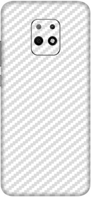 ARAYLE Redmi 10X (5G) Mobile Skin(Transparent 3D Carbon Fiber Edge To Ege)