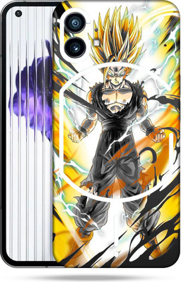 WeCre8 Skin's Nothing Phone 1 Mobile Skin(Ssj Gohan Multicolor Mobile Skin With Cleaning Wipe)