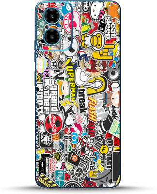 Designer Bazaar Moto G34 5G Mobile Skin(Multicolor)