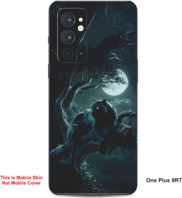 VYBE The Smart Choice One Plus 9RT Black Panther Mobile Skin(Plantation 28)