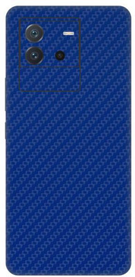 Vcare GadGets iQOO Neo 6 5G Mobile Skin(Fiber Carbon Blue)