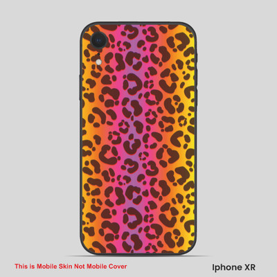 VYBE The Smart Choice iPhone XR Pattern Mobile Skin(Raspberry Pink 3)