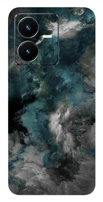 AsSkin Vivo Y22, vivo y22, vivo Mobile Skin(Ultra Super Dark Clouds With High Matte Finish.)