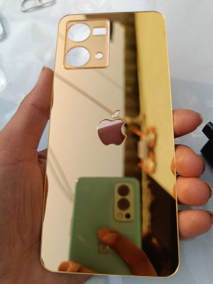 TWROP OPPO F21 PRO, OPPO F21S PRO 4G MOBILE SKIN BACK PANNEL ACRYLIC SHEET Mobile Skin(Gold)