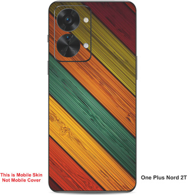 VYBE The Smart Choice One Plus Nord 2T Art Embossed Mobile Skin(Desert Storm A14)